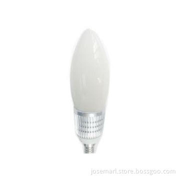 7W Milky White E14 Dimmable Led Candle Bulb 5630 SMD With T
